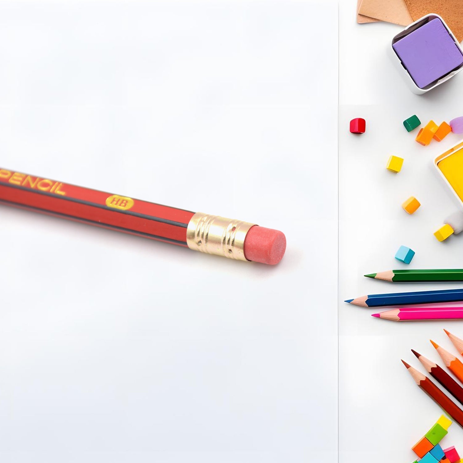 7788 Wooden Pencil Set Multi-Use Wooden Graphite Pencils for Art, School, Office & Gifting - Wood Pencil with Eraser, Sharpener (13 Pc Set) 7788 Wooden Pencil Set Multi-Use Wooden Graphite Pencils for Art, School, Office & Gifting - Wood Pencil with Eraser, Sharpener (13 Pc Set)